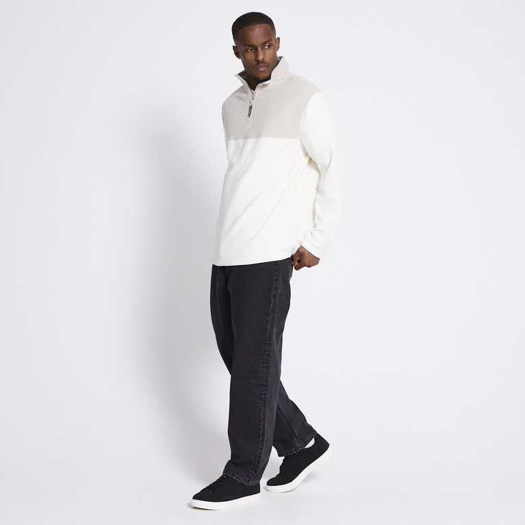 Fleece sweater "Fille" Stock
